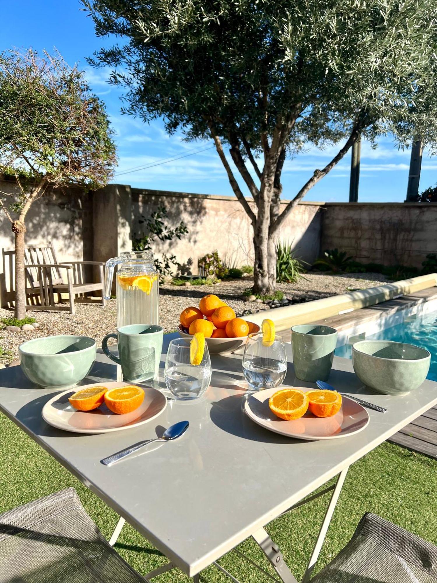 Appartement L'Arancetu Vue Mer Avec Piscine Biguglia  Extérieur photo